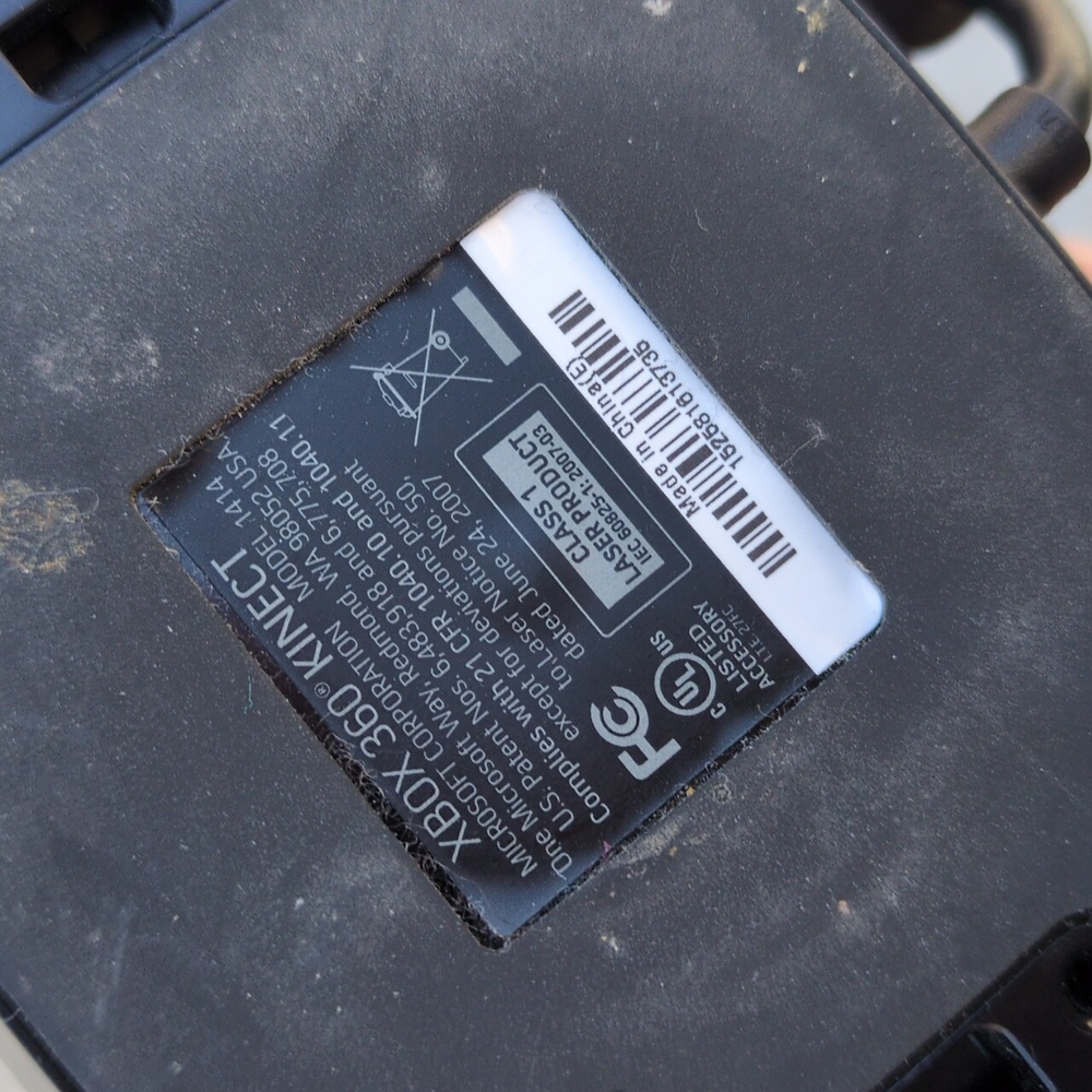 Microsoft Xbox‎ 360 Kinect Sensor Untested - Picture 3 of 4